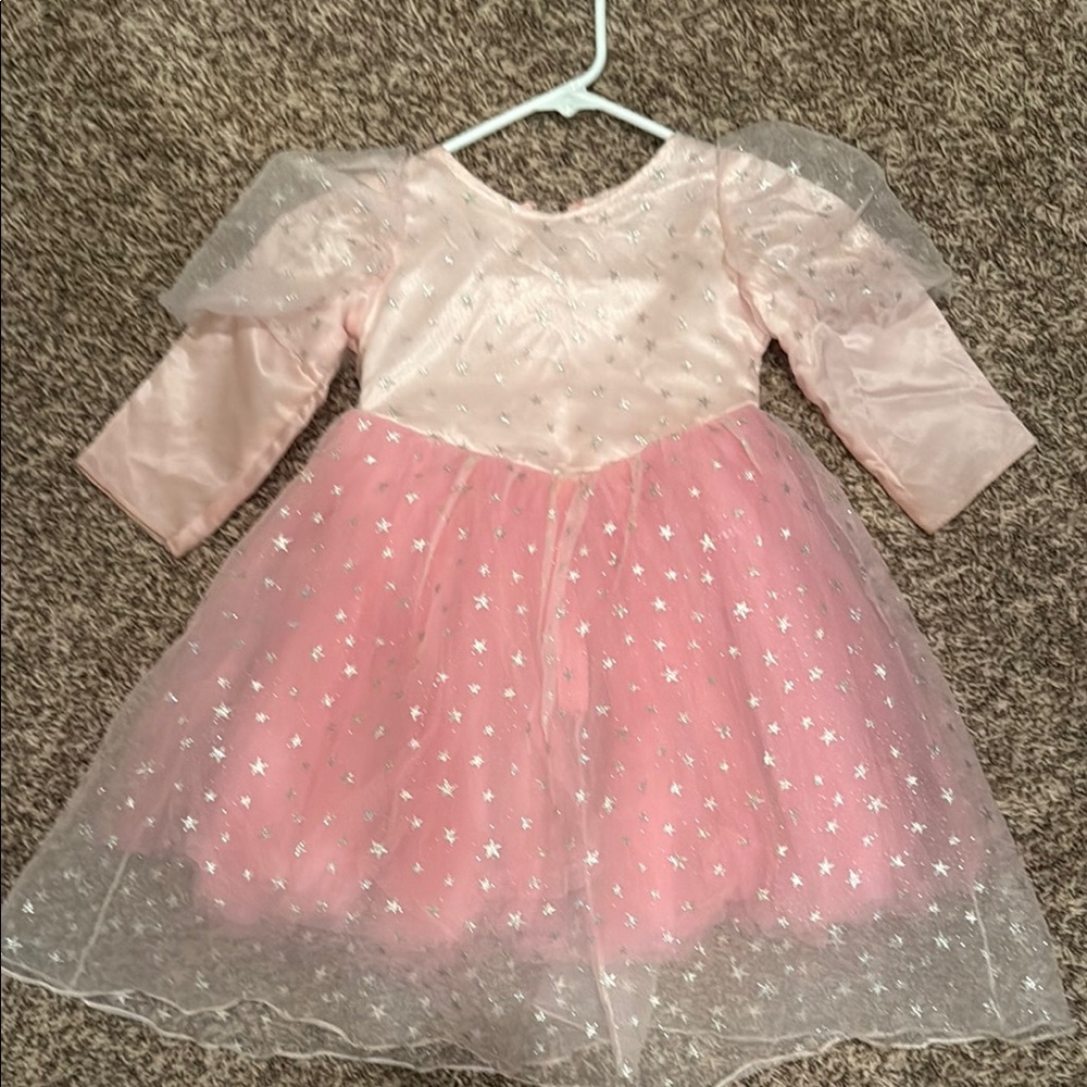 Wizard of Oz Glinda Pink Costume Dress